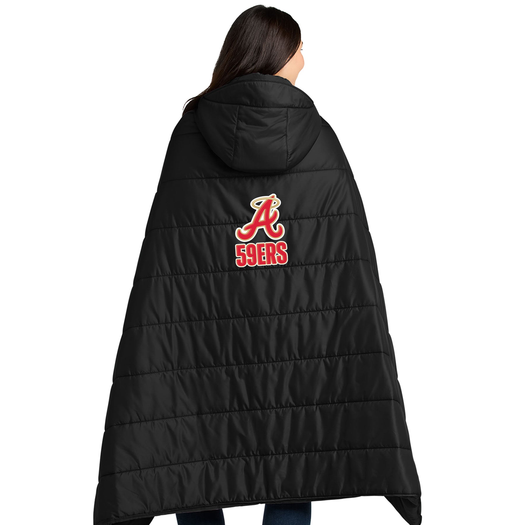 Andrean 59ers Hooded Stadium Blanket