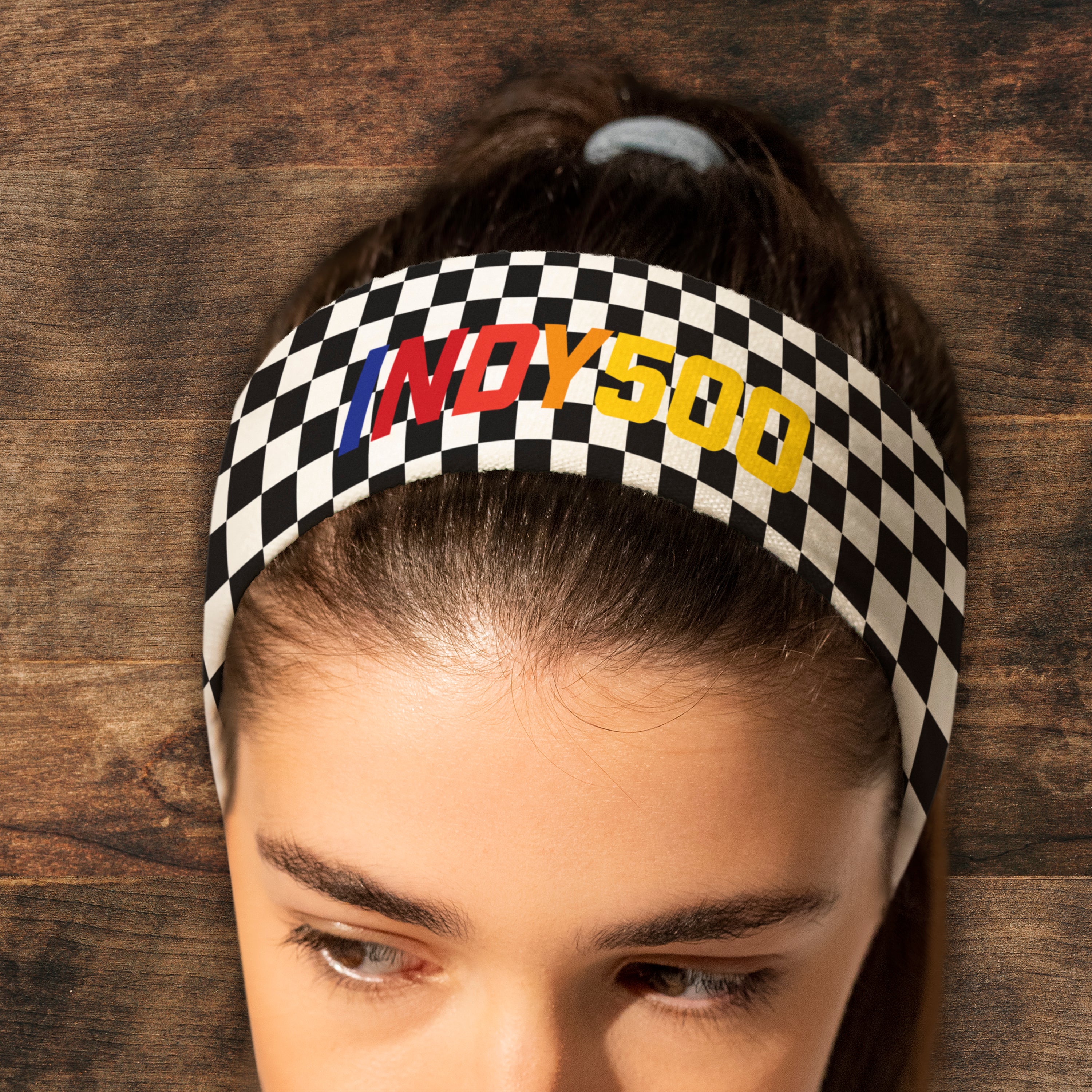INDY 500 - Checkered Headband